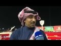 لقاء عمرو زيدان احد ملاك كالفورنيا كروم بعد الفوز بكأس دبي العالمي 2016