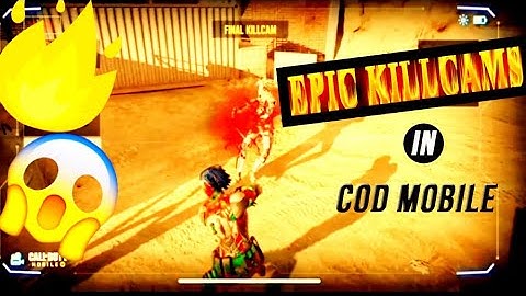 Most Epic Final Killcams in COD Mobile