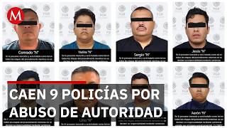 Nueve policías de Veracruz vinculados a proceso por secuestro y tortura de 5 personas