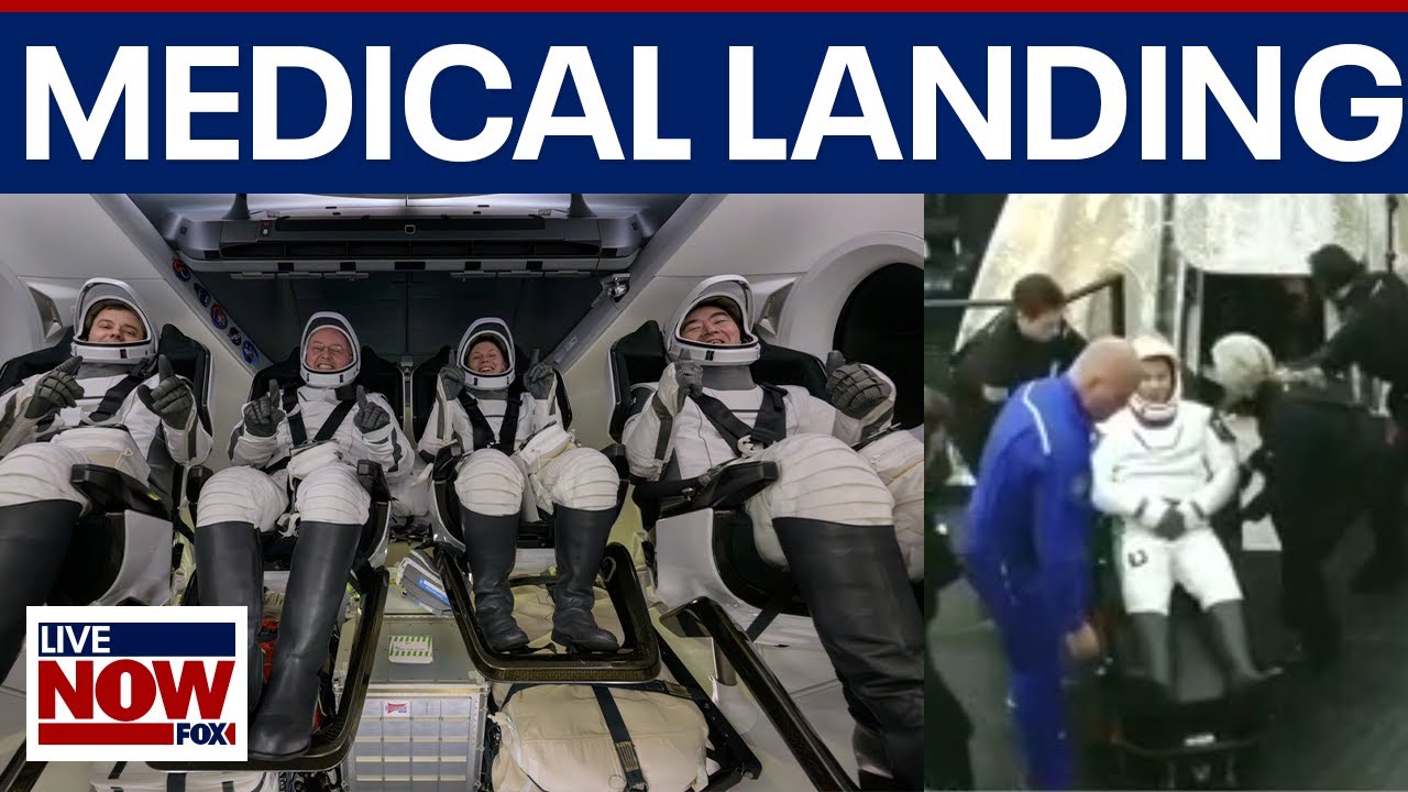 VIDEO: NASA's Crew-11 returns to earth after medical emergency