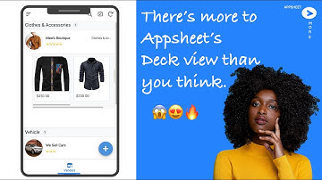 Revolutionize Your AppSheet App with Deck View Nested Tables!🤯😍
