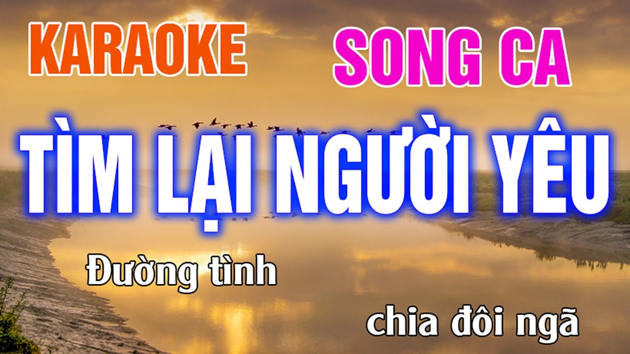 Tìm Lại Người Yêu Karaoke Song Ca Nhạc Sống l Phối Hay Dễ Hát l Thế Khang Organ