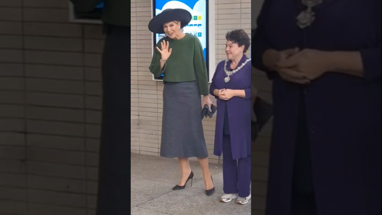 KONINGIN MAXIMA IN UTRECHT