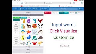 Wordart com Tutorial for iPad