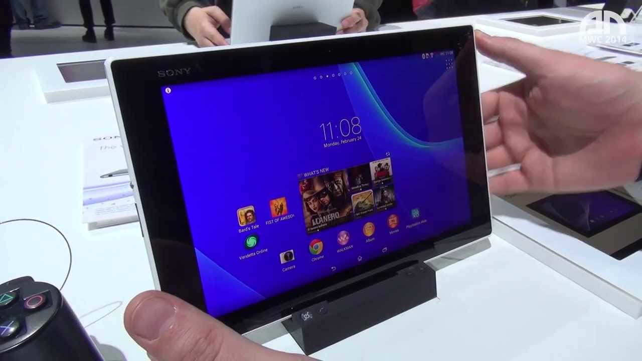 Sony Xperia Z2 Tablet - Hands-On - MWC 2014 - androidnext.de