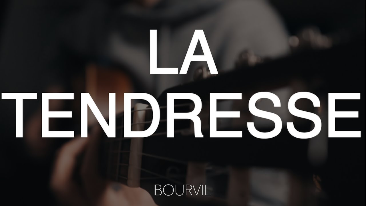 TUTO GUITARE La tendresse Bourvil YouTube