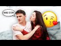 I CAN'T STOP KISSING YOU PRANK ON BOYFRIEND!! *gets so annoyed*