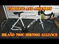 Hiland 700c hir7003 alliance road bikes unboxing and assembly hiland roadbikes alliance 700c