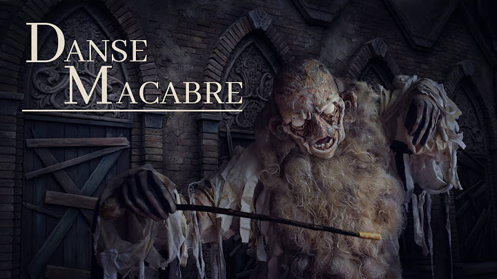 DANSE MACABRE  - Mijn masker in de Efteling