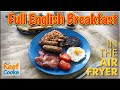 Air fryer full english breakfast