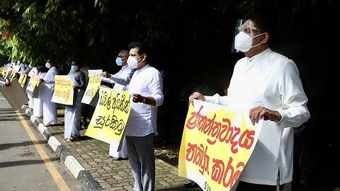ජනතා ප්‍රජාතන්ත්‍රවාදයට ඉඩ දෙනු - විපක්ෂ නායක සජිත් ප්‍රේමදාස මහතා කියයි.