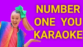 NUMBER 1 YOU KARAOKE- Jojo Siwa