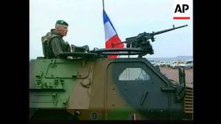 Congo - French troops withdraw