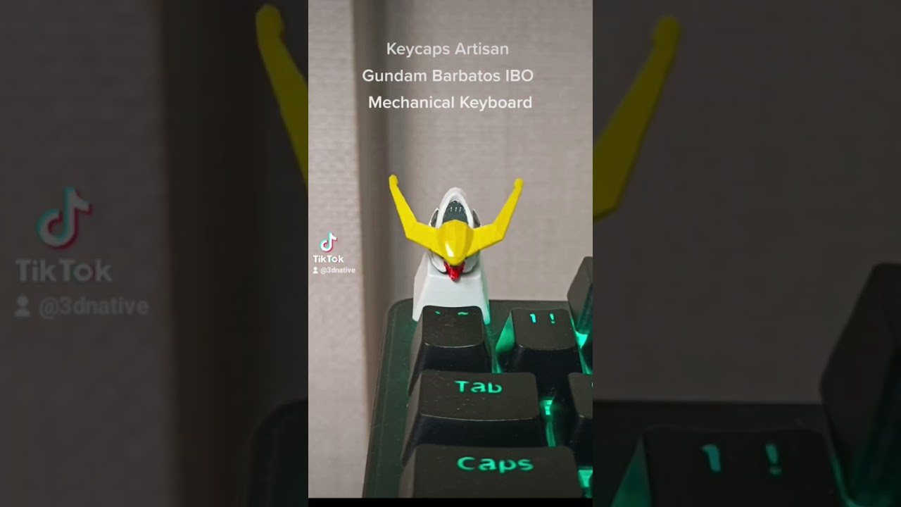 Keycaps Artisan Mechanical Keyboard - Gundam Barbatos IBO - Ready on Tokopedia.