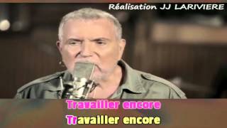 Video thumbnail of "BERNARD LAVILLIERS   LES MAINS D'OR I G JJ KARAOKE"