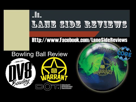 DV8 WARRANT Bowling Ball Review By Lane Side Reviews - YouTube