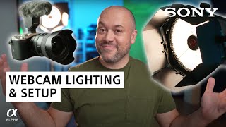 The Perfect Video Conferencing Lighting & Setup | Miguel Quiles | Sony Alpha Universe