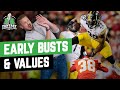 Fantasy Football 2022 - Early Busts & Values + Raisin' the Bar, Best Ball Mistakes - Ep. 1240