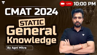 CMAT 2024 Static General Knowledge | Part  14 by Agni Mitra