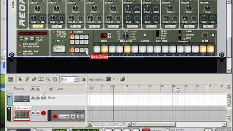 reason 4 redrum tutorial 2 en español