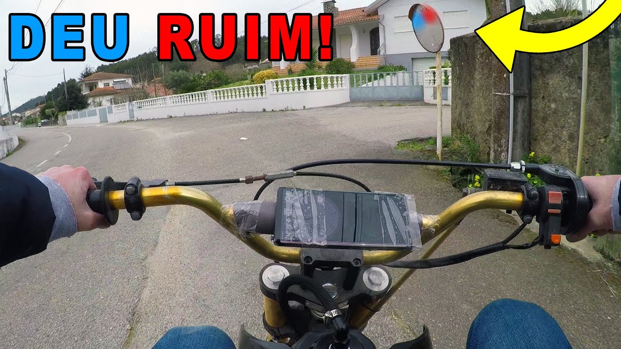 O 1º RIDE NÃO CORREU COMO ESPERADO! - PIT BIKE EFI #10