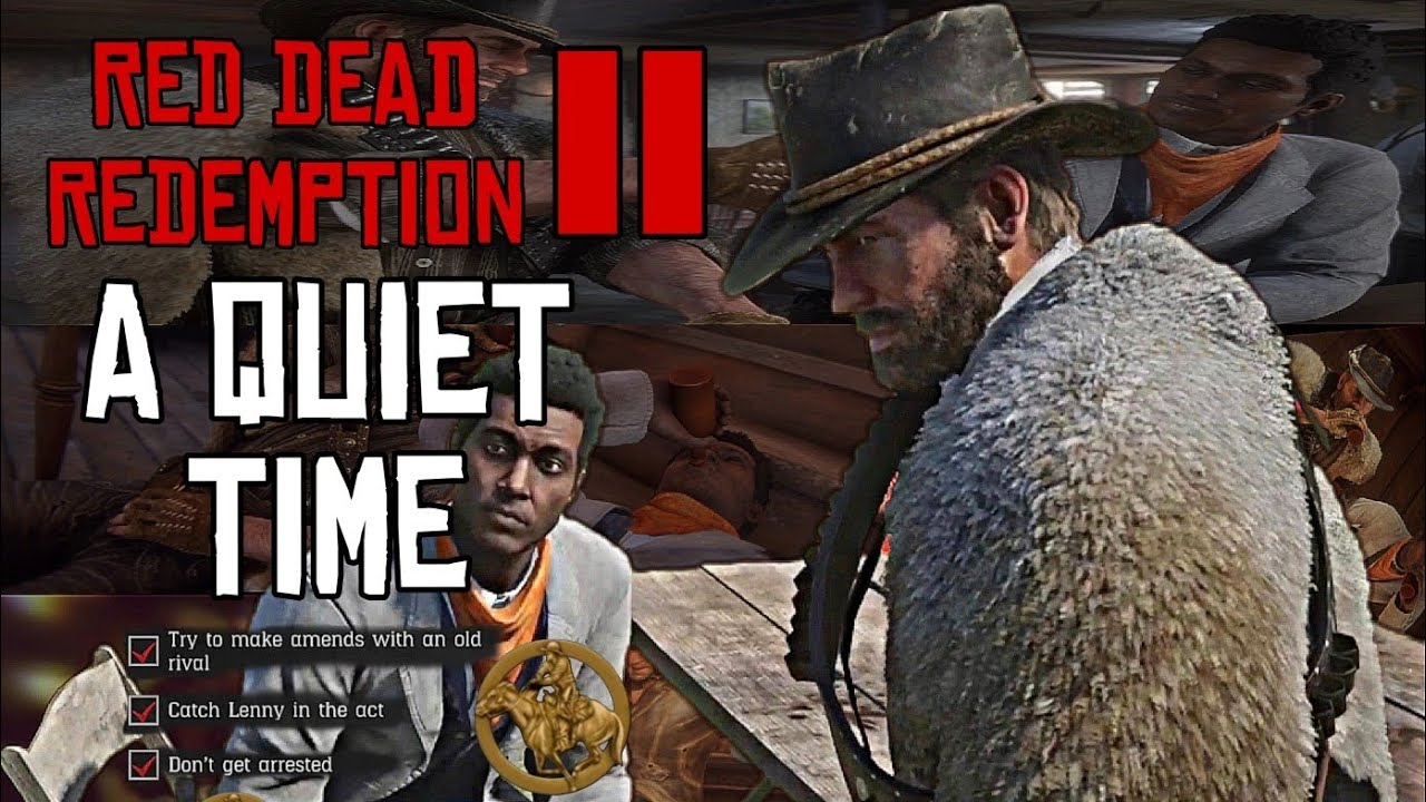 A Quiet Time | Red Dead Redemption 2 Mission Gold Medal Walkthrough ...