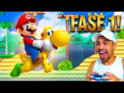#wrgames COMECEI UMA NOVA AVENTURA NO SUPER MARIO!