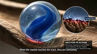 Marble Run Physics - Gravity/ Friction/ Slope/ Velocity