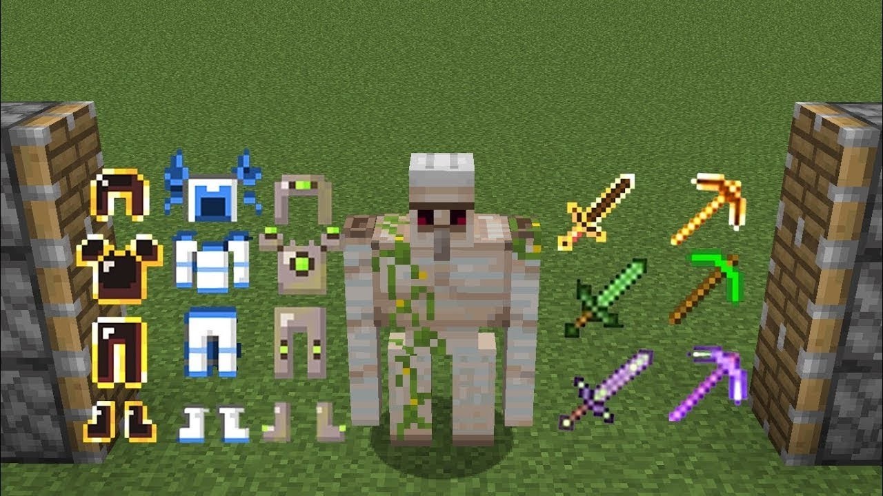 all twilight forest armor + iron golem + all twilight forest items = ???