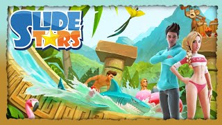 [FR] Slide Stars : Niveau 1-4 | Gouttes aquatiques ! (VOD Twitch) screenshot 1