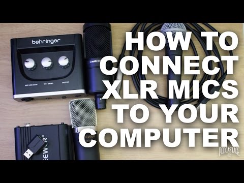 Video: How To Connect A Microphone To A Computer