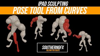 NOMAD SCULPT - Making a pose tool from the curve tool