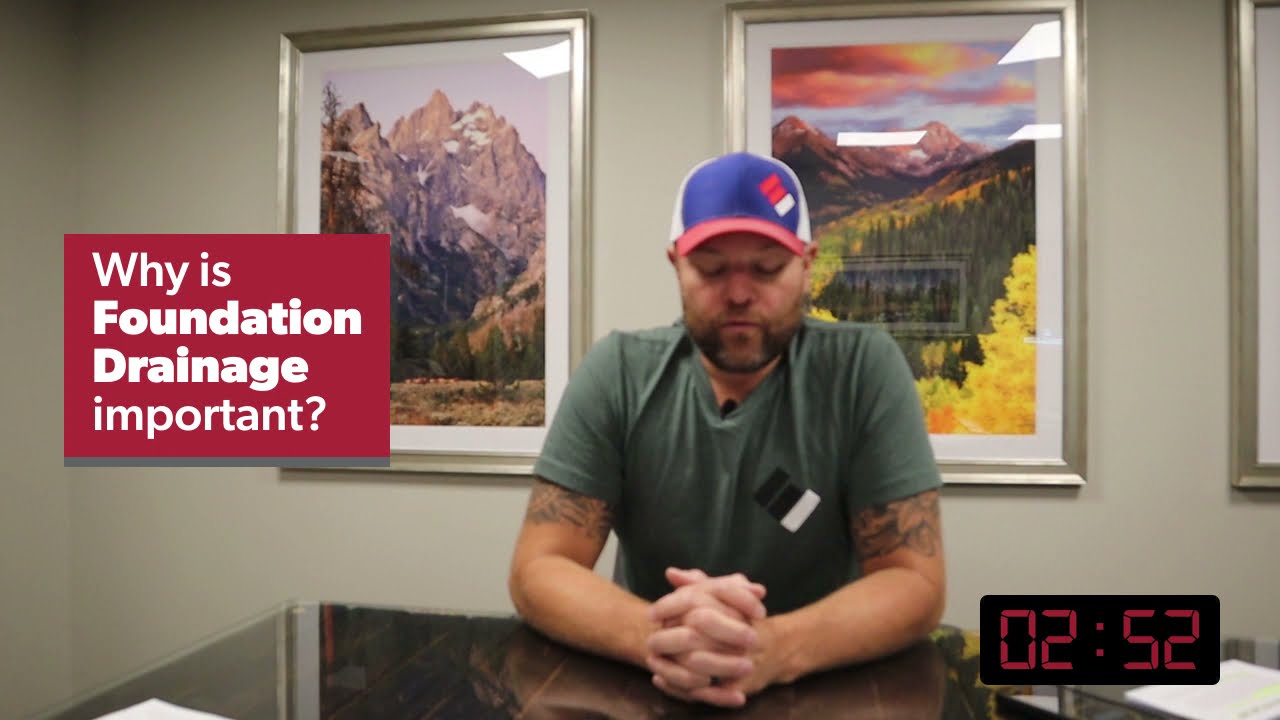 Foundation Drainage. Video preview.