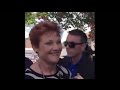 RAW footage: Pauline Hanson declares Melbourne Bourke St incident a 'terrorist attack'