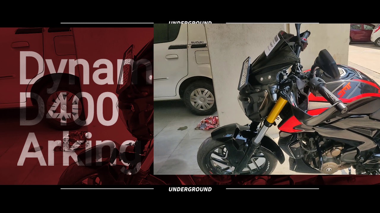 Most modified Dominar 400 with custom paints factory finish with