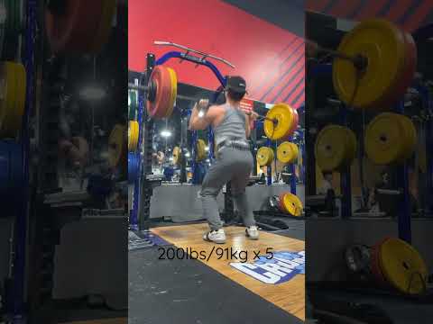 200lbs/91kg Push Press