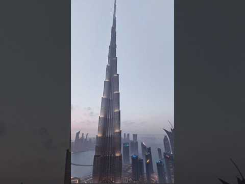 Experience the breathtaking luxury view of #BurjKhalifa in 360°! #Dubai #TravelGoals #LuxuryLiving