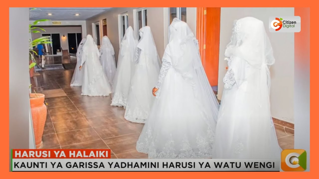 Kaunti ya Garissa yadhamini harusi ya watu wengi