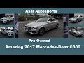 Fully Loaded Beautiful 2017 Mercedes Benz C300 Primum 3 Package