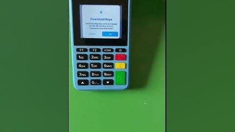 SYNC/ KEYS DOWNLOAD  STEPS ON MONIEPOINT TERMINAL