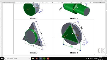 Solidworks - Hướng dẫn lệnh vẽ đường tròn - CIRCLE