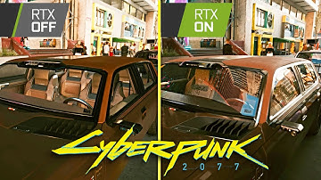 Cyberpunk 2077 Ray Tracing ON vs OFF Graphics Comparison 4K | Performance Test
