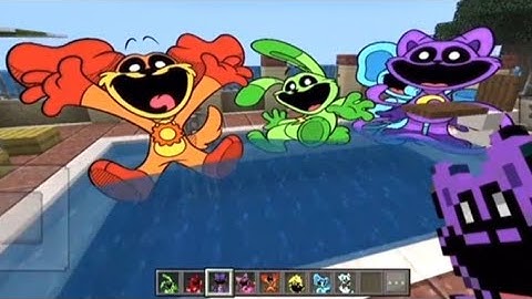 In the House SMILING CRITTERS Nextbots addons Minecraft PE