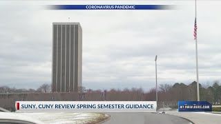SUNY and CUNY spring semester safety guidance for reopening