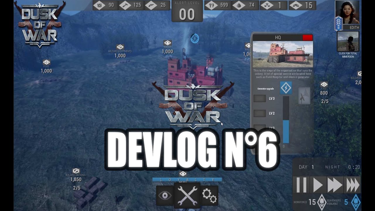 NEW survival Base building RTS game DUSK OF WAR devlog 5 - YouTube