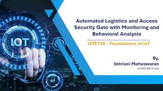IoT Security Gate with RFID, Real-Time Dashboard &amp; ML Anomaly Detection | ISTE730 IoT Project