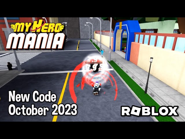 My Hero Mania Codes (October 2023)