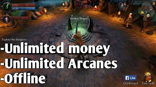 arcane quest legends mod apk unlimited money screenshot 3