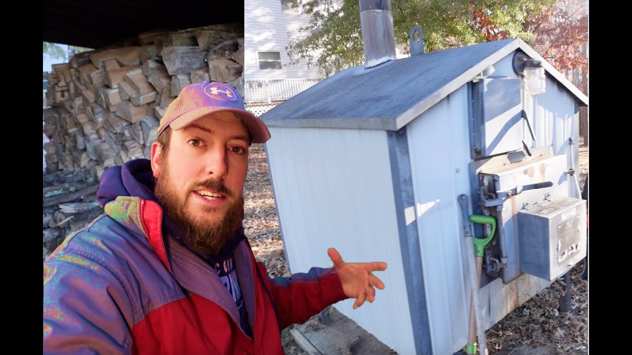 Starting up our PACIFIC WESTERN wood stove | Winter heating source - YouTube