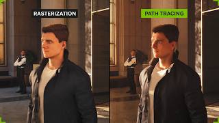 007 First Light Path Tracing vs Rasterization